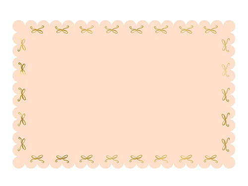 Obrus urodzinowy Kokardki - 120 x 180 cm - 1 szt.