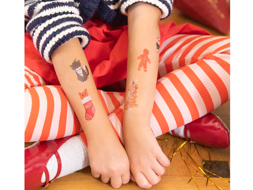 Tatuaże zmywalne na Boże Narodzenie - 20 szt.