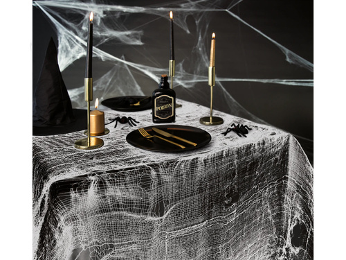 Biała siatka na Halloween - 210 x 300 cm - 1 szt.