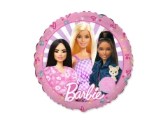 Balon foliowy Barbie - 46 cm - 1 szt.