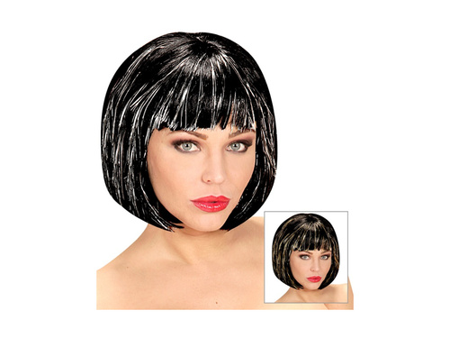 Peruka „Cool” - złota i srebrna lameta (mix)