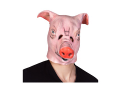 Maska lateksowa Świnia