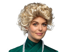 Peruka blond Złota Dama - 1 szt.