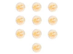 Diody LED do balonów pomarańczowe - 10 szt.