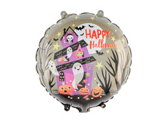 Balon foliowy Dom grozy - 45 cm - 1 szt.