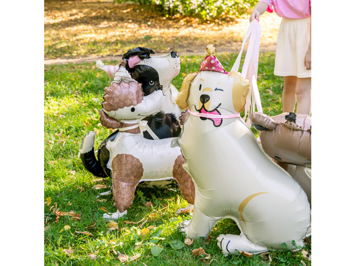 Balon foliowy stojący Pies Golden - 76x92 cm - 1 szt.