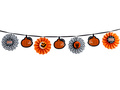 Girlanda na halloween z rozetkami - 3,6 m.