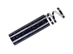 Serpentyna holograficzna - czarna - 18 szt.