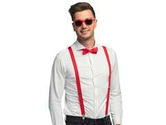 Czerwony zestaw akcesoriów - 3 szt.