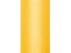 Tiul gładki żółty - 30 cm x 9 metrów - 1 szt.