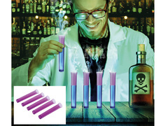 Kieliszki fioletowe probówki  - 4 szt.