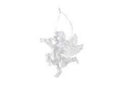 Zawieszka Aniołek akrylowy - 9 cm - 1 szt.