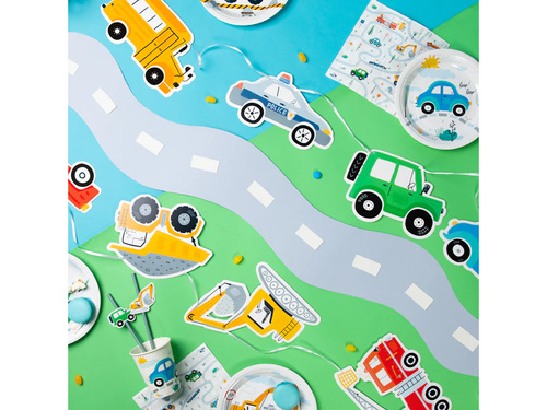 Serwetki urodzinowe Auta - 33 cm - 10 szt.