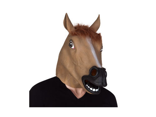Maska lateksowa Koń