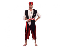 Kostium Pasiasty Pirat - 1 szt.
