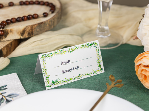 Winietki składane na I Komunię Świętą - 10 szt.