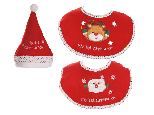 Zestaw śliniaczek z czapką