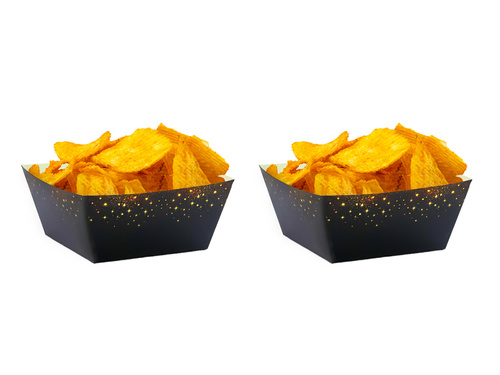 Pudełka na chipsy Sparkling - 4 szt.