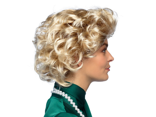 Peruka blond Złota Dama - 1 szt.