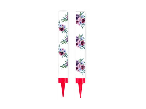 Fontanna tortowa na wieczór panieński z kwiatami - 2 szt.