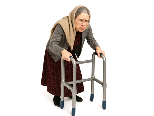 Dmuchaniec Balkonik do chodzenia - 1 szt.