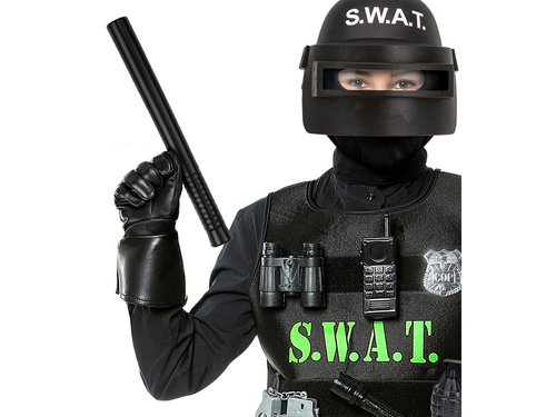 Pałka policyjna czarna - 29 cm - 1 szt.