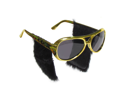 Okulary z baczkami Elvis Presley