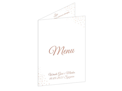 Weselne menu - 4 szt.