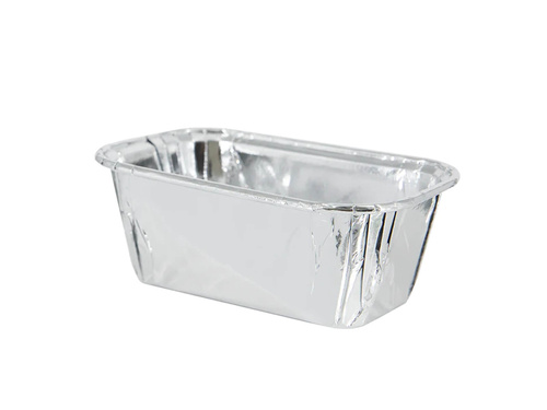 Foremki na mini placuszki srebrne - 11 x 4 cm - 10 szt.