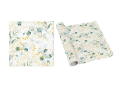 Zestaw z listkami eukaliptusa