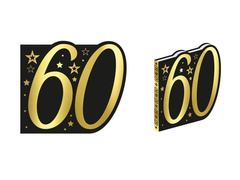 Księga gości czarna na sześćdziesiąte urodziny