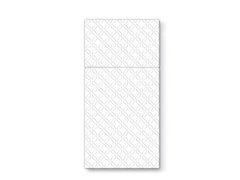 Papierowe kieszonki białe - 16 szt.