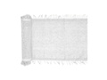 Dekoracja bieżnik na stół z frędzlami - biały - 26 cm x 3 m - 1 szt.