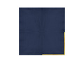 Serwetki papierowe granatowe ze złotym brzegiem - 33 cm - 10 szt.
