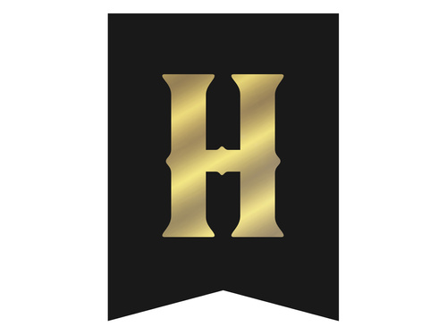 Baner złoty Andrzejki - 1 szt.