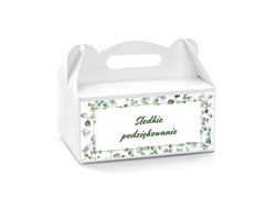 Pudełka na ciasto z eukaliptusem - 6 szt.