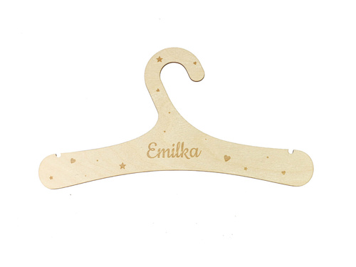 Wieszak personalizowany drewniany - 1 szt.
