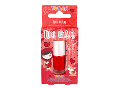 Zmywalny lakier do paznokci dla dzieci Tubi Glam - czerwony - 5 ml - 1 szt.