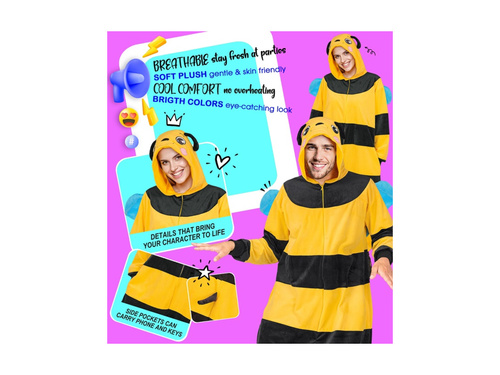 Pluszowy strój pszczoły