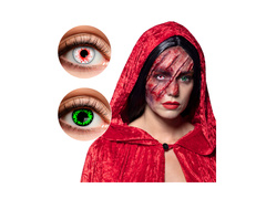 Soczewki kontaktowe Duo Krwawy Wilk - 3-miesięczne