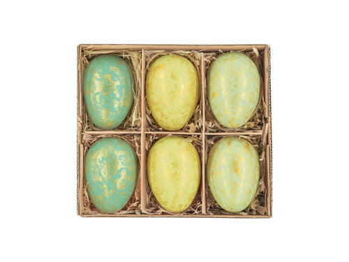 Dekoracja wisząca pisanki - 6 szt.