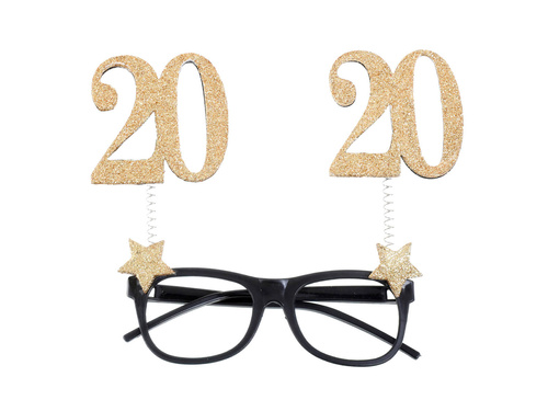 Okulary 20 dwudziestka - 1 szt.