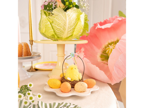 Kurczak Wielkanocny w Koszyku - 10 cm - 1 szt.