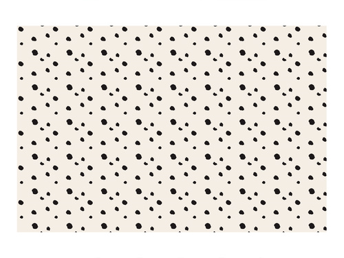 Obrus urodzinowy Dalmatyńczyk - 120 x 180 cm - 1 szt.