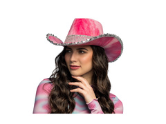 Kapelusz kowbojski Darling różowy