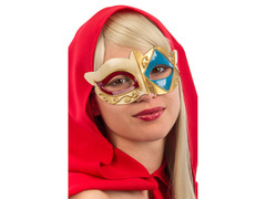 Maska karnawałowa złota