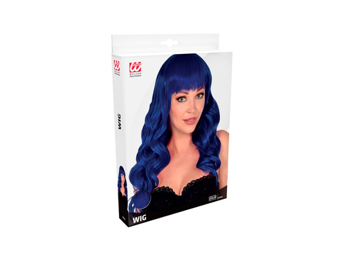 Niebieska peruka Bella