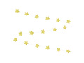 Girlanda Gwiazdki złota - 1 szt.
