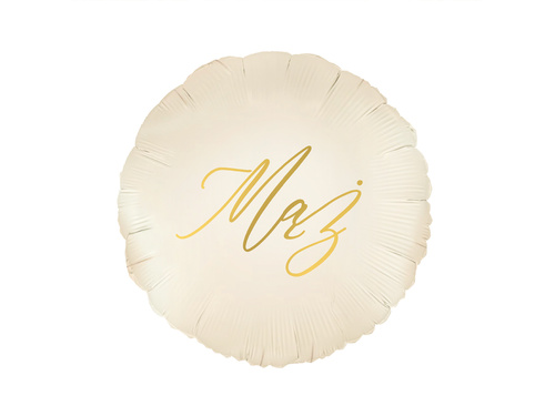 Balon foliowy Mąż - 45 cm - 1 szt.