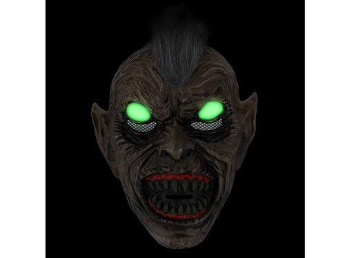 Maska Goblin z fluorescencyjnymi oczami - 1 szt.